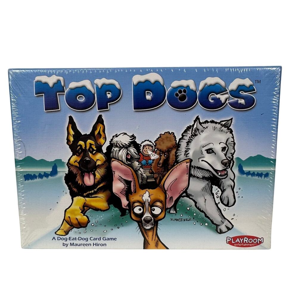 5 for $25| Top Dogs Card Game Sealed Brand New by Maureen Hiron‎ Playroom